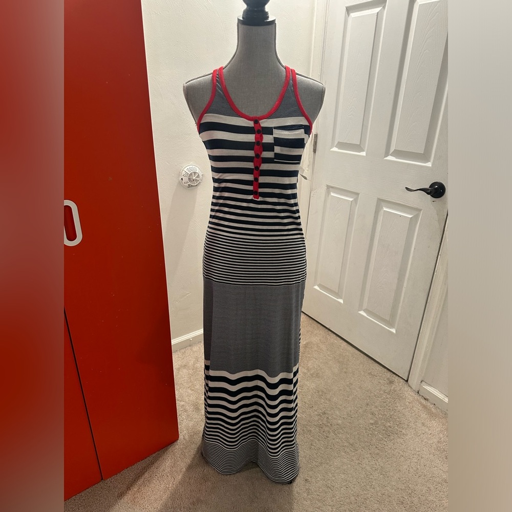 Stripes Summer Long dress